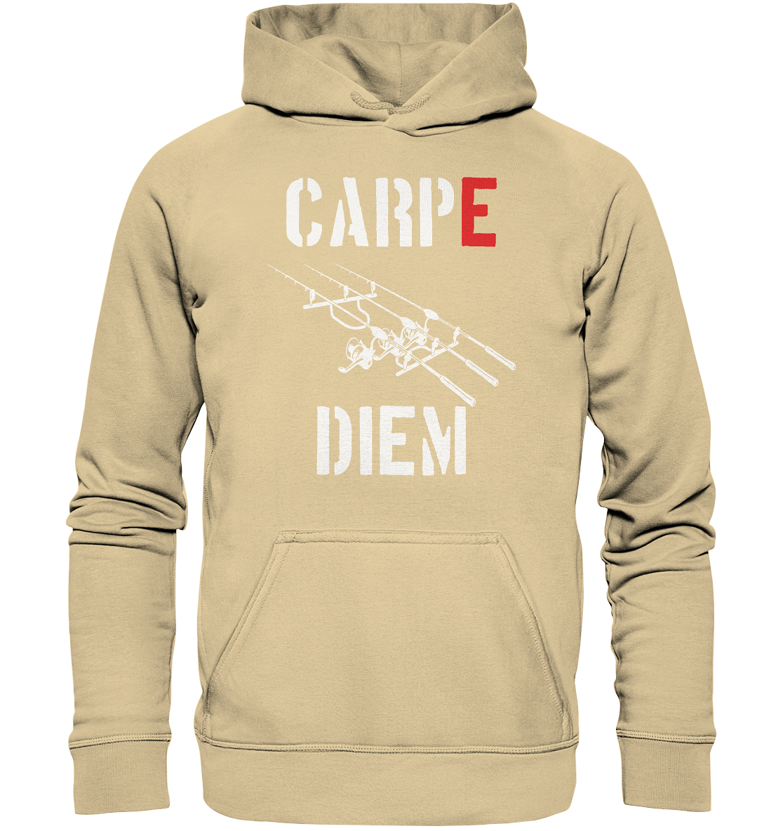 CARPE DIEM - Karpfenangler Karpfen Carp - Basic Unisex Hoodie