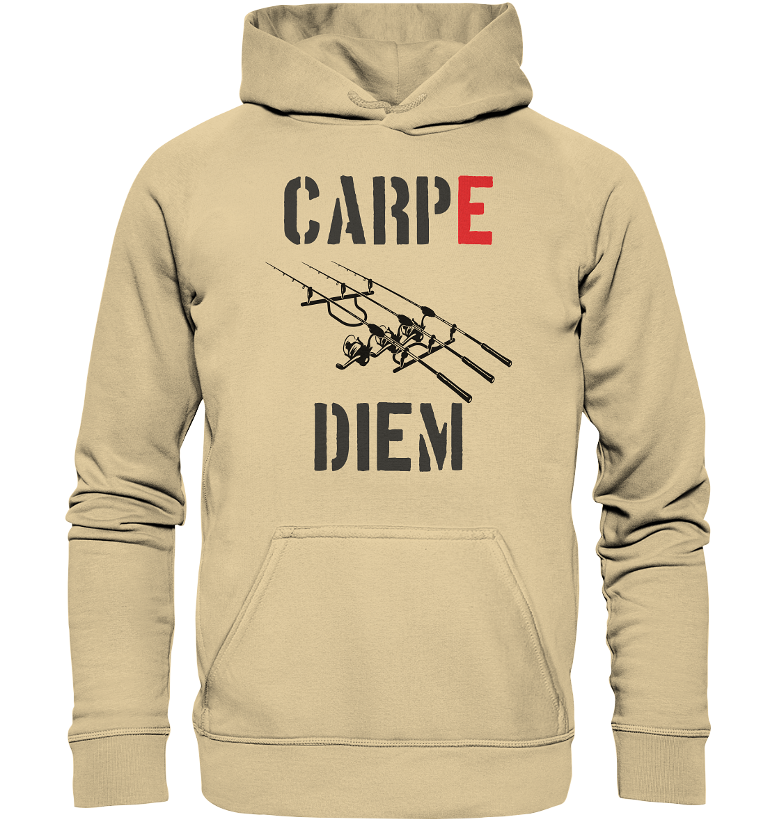 CARPE DIEM - Karpfenangler Karpfen Carp - Basic Unisex Hoodie