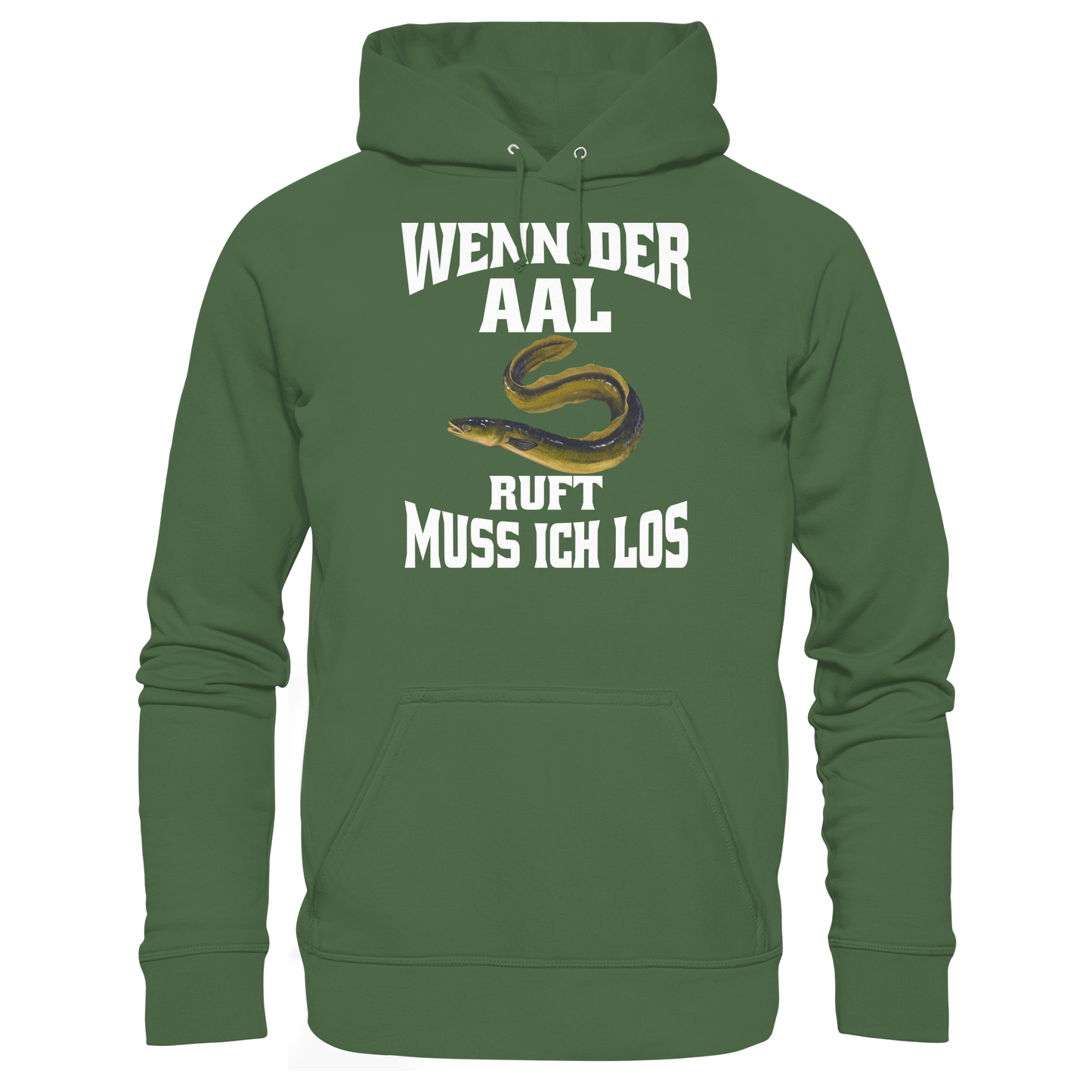 Wenn der Aal ruft muss ich los. Outfit für Aalangler Angler Angeln Hoodie KaPu