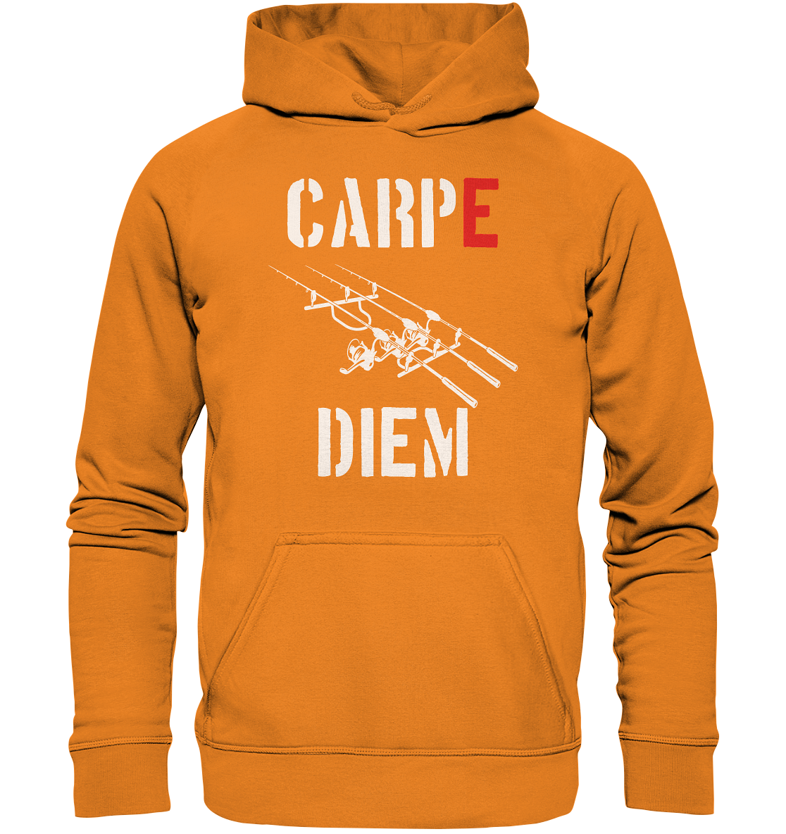 CARPE DIEM - Karpfenangler Karpfen Carp - Basic Unisex Hoodie