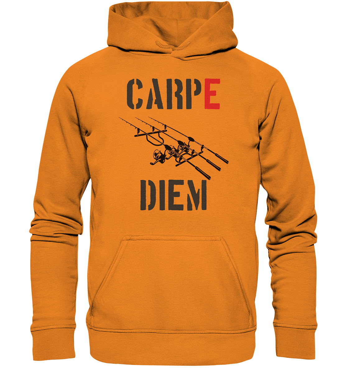 CARPE DIEM - Karpfenangler Karpfen Carp - Basic Unisex Hoodie