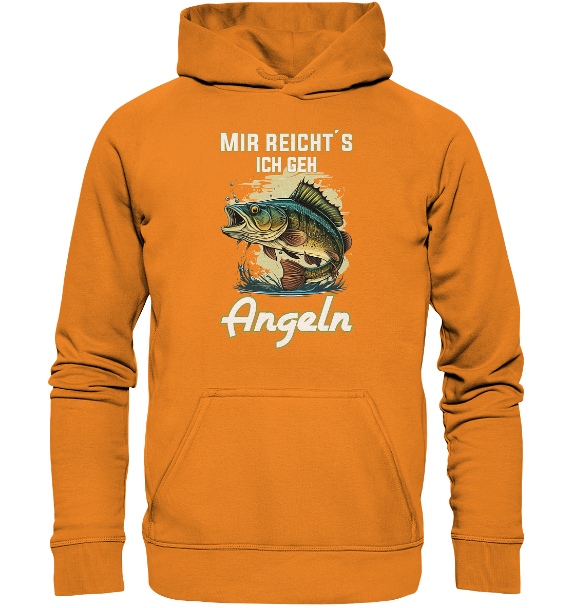Mir reicht´s ich geh angeln - Basic Unisex Hoodie