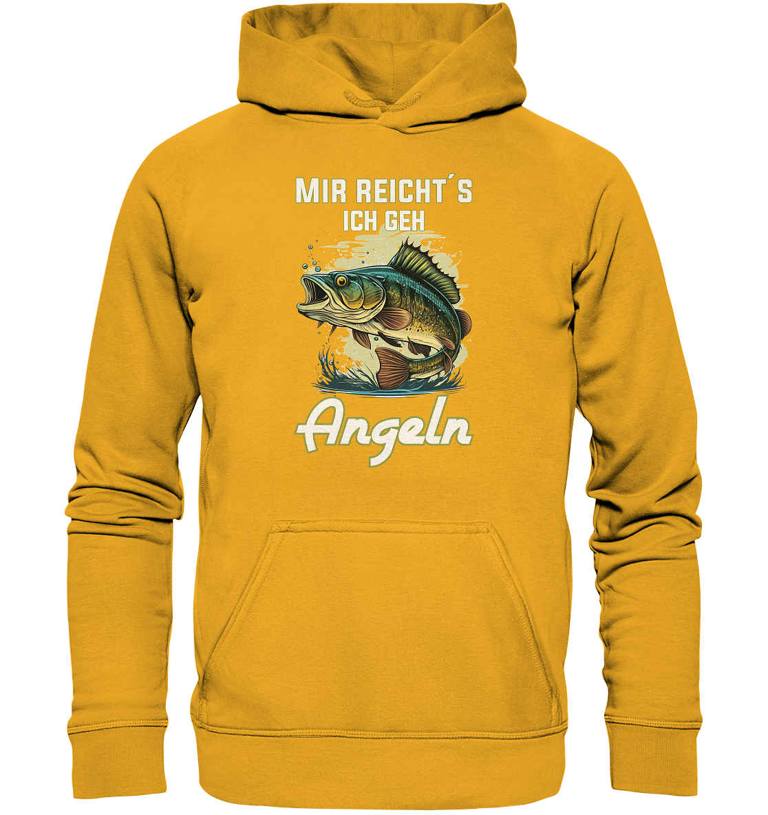 Mir reicht´s ich geh angeln - Basic Unisex Hoodie