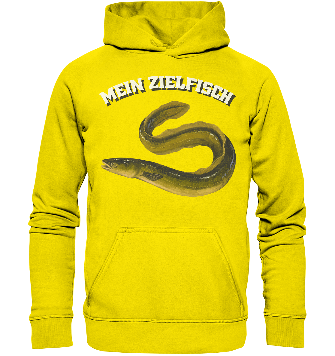 Mein Zielfisch Aal - Basic Unisex Hoodie