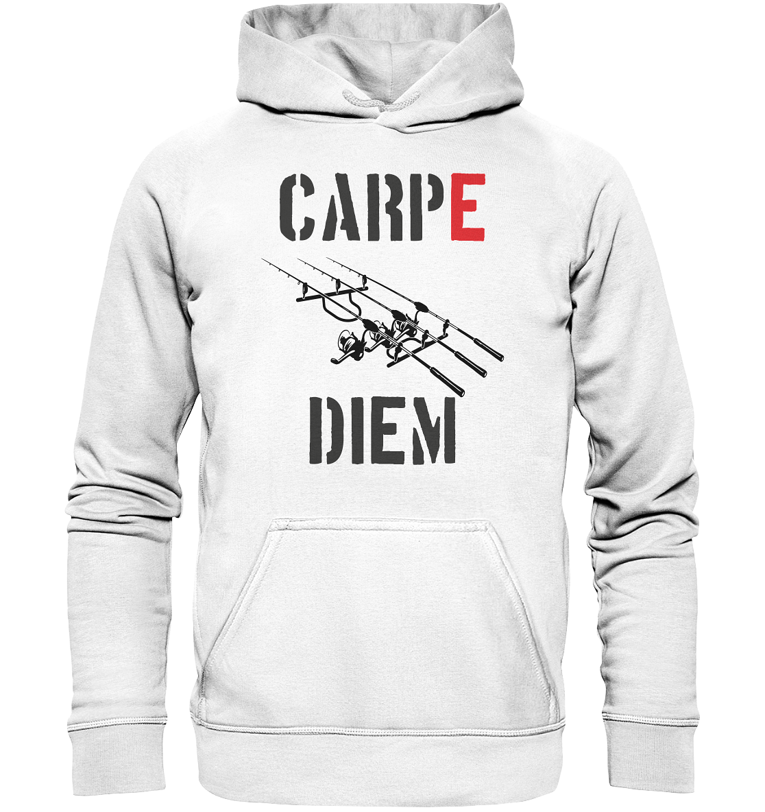 CARPE DIEM - Karpfenangler Karpfen Carp - Basic Unisex Hoodie