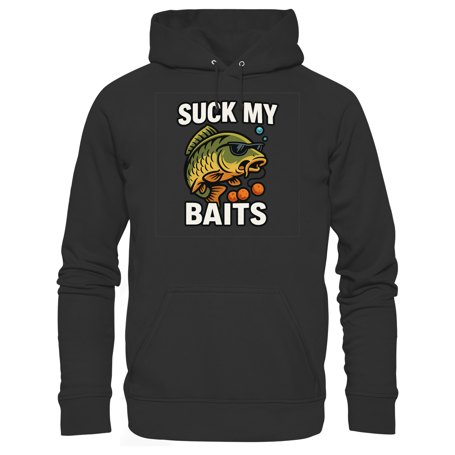 Suck my Baits - Karpfen Carp Balls Karpfenangler Angler Boilies Angeln Hoodie