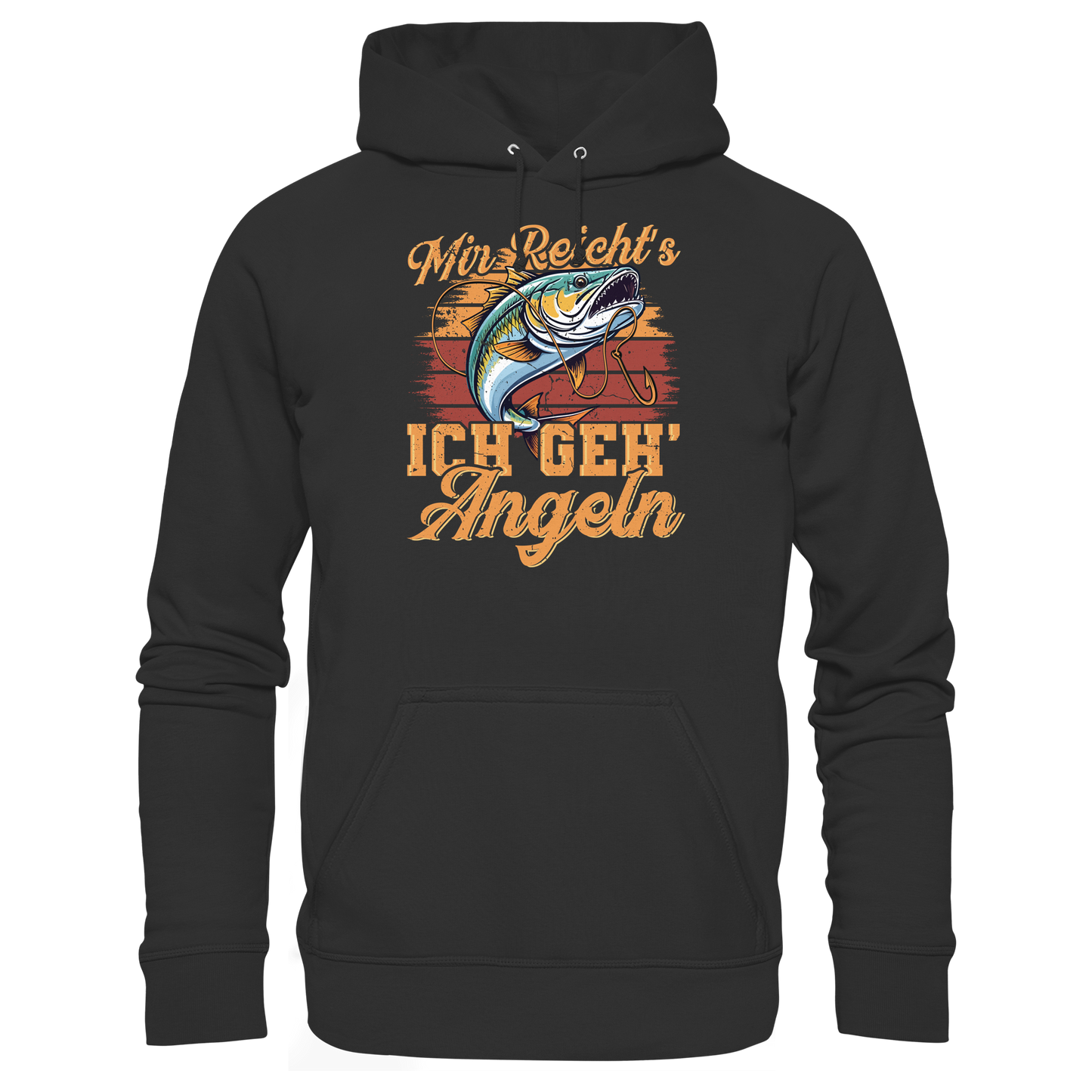 Mir reicht´s ich geh angeln Angler Angelsport Fisch Fischer Karpfen KaPu Hoodie