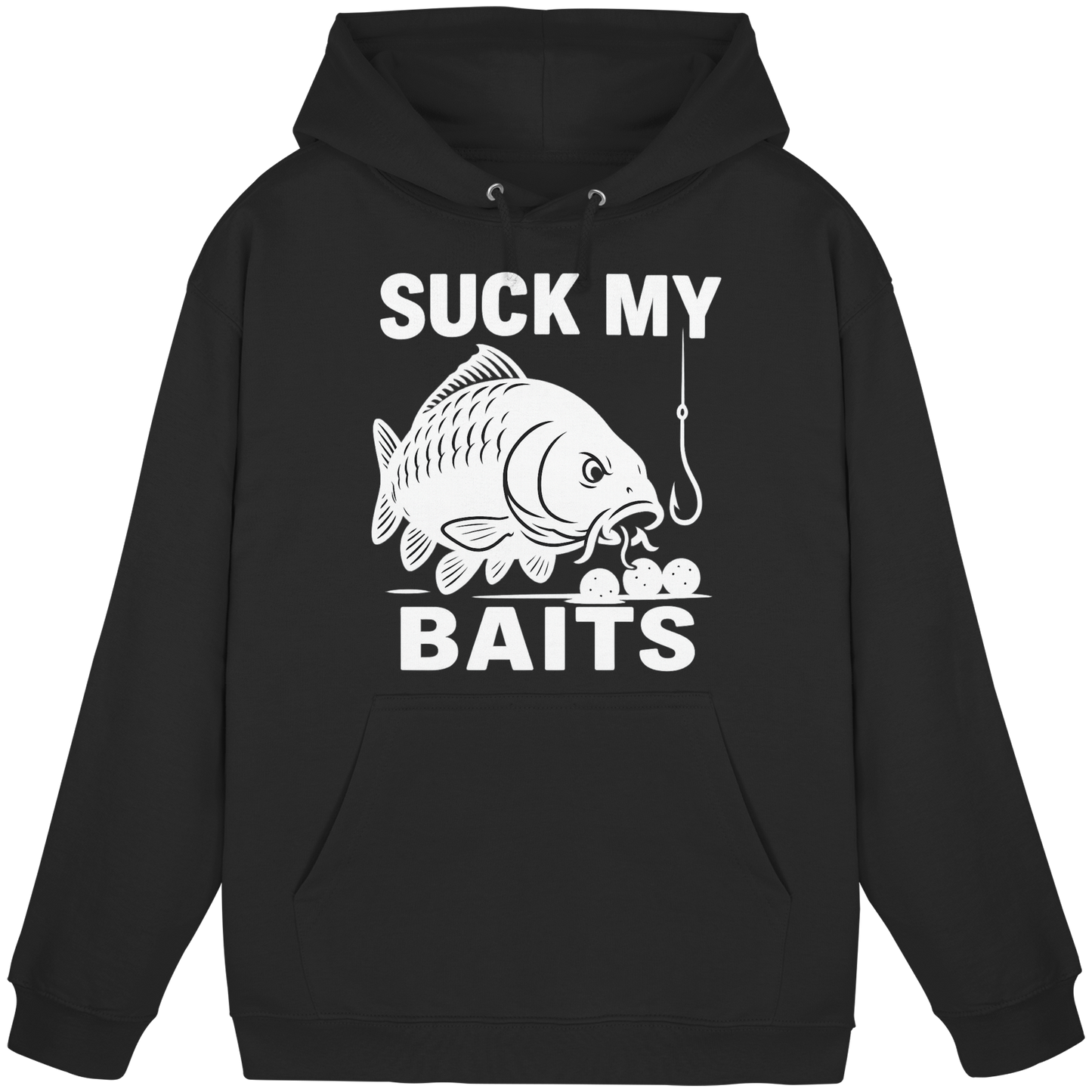 Suck my Baits - Karpfen Carp Balls Karpfenangler Angler Boilies Angeln Hoodie