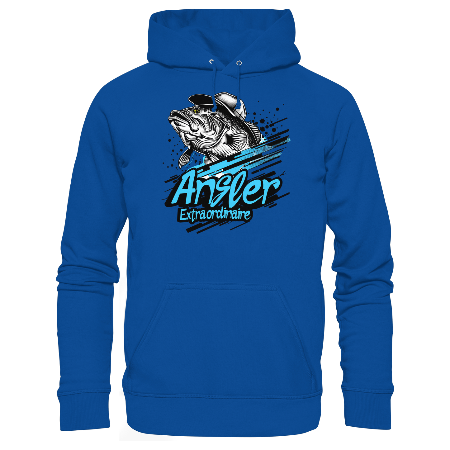 Angler Extraordinaire Hoodie KaPu Barsch Bass Fishing Geschenk