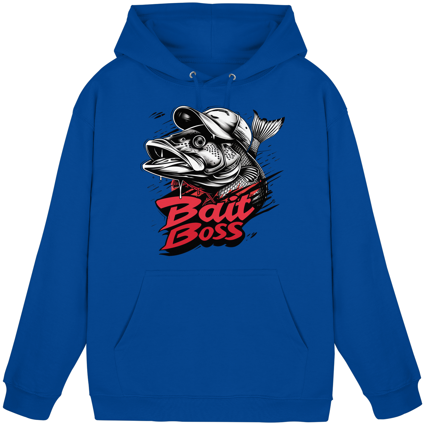 Bait Boss Hoodie – Angler KaPu Fishing Bass Barsch Köder Angeln