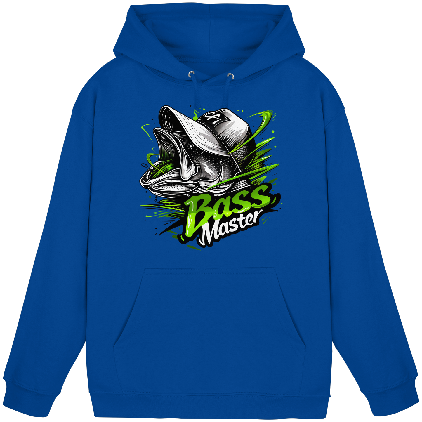 Bass Master Hoodie Barsch Schwarzbarsch Angler Fishing Raubfisch Angeln