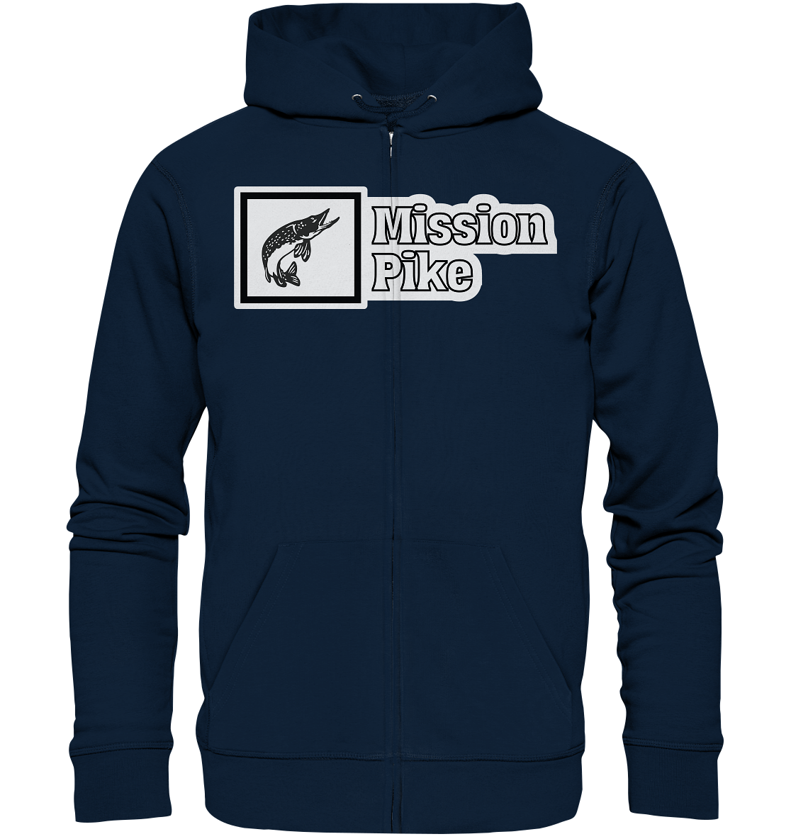 Mission Pike - Hecht Raubfisch - Organic Zipper