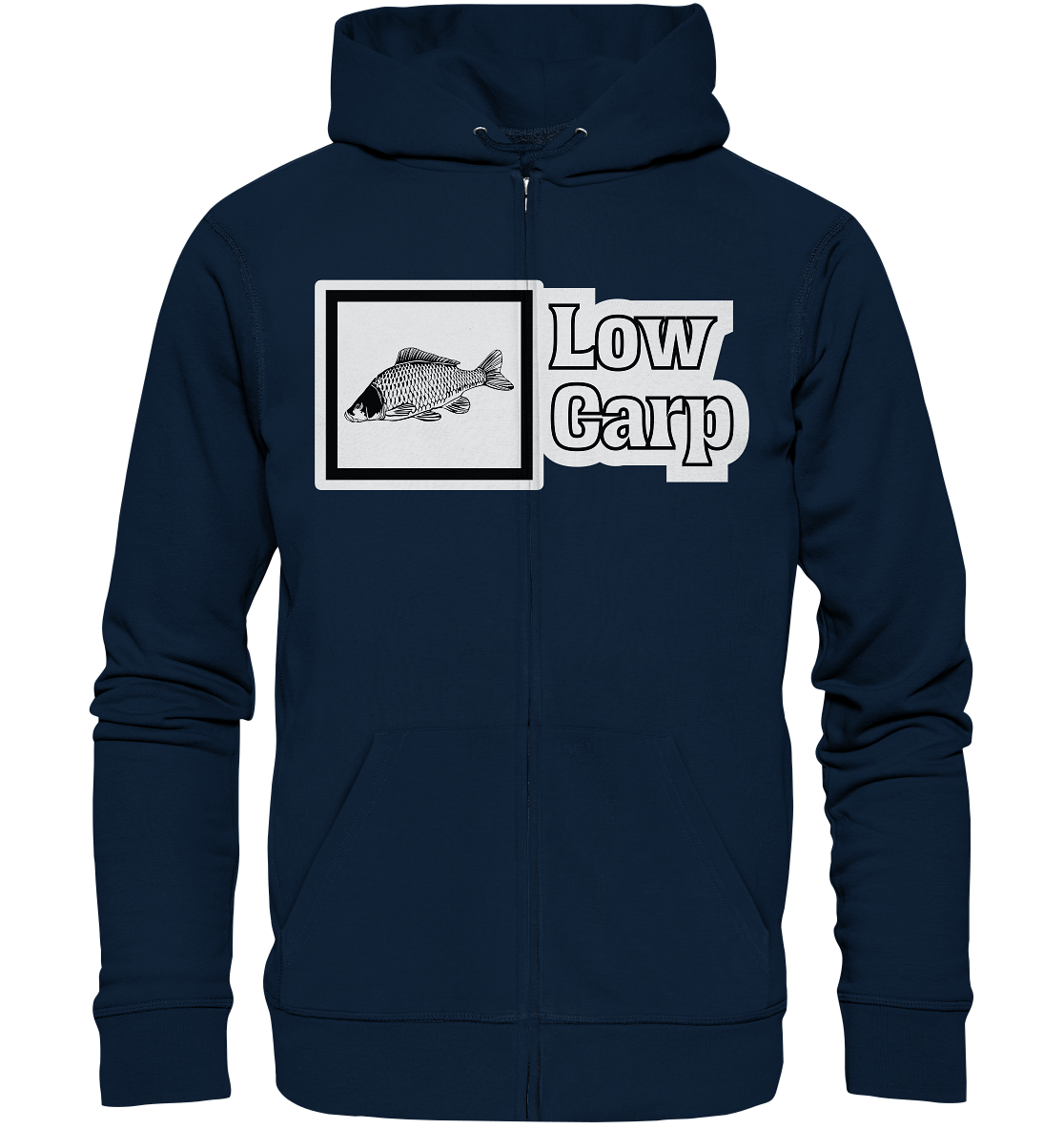 Low Carp - Karpfen - Organic Zipper