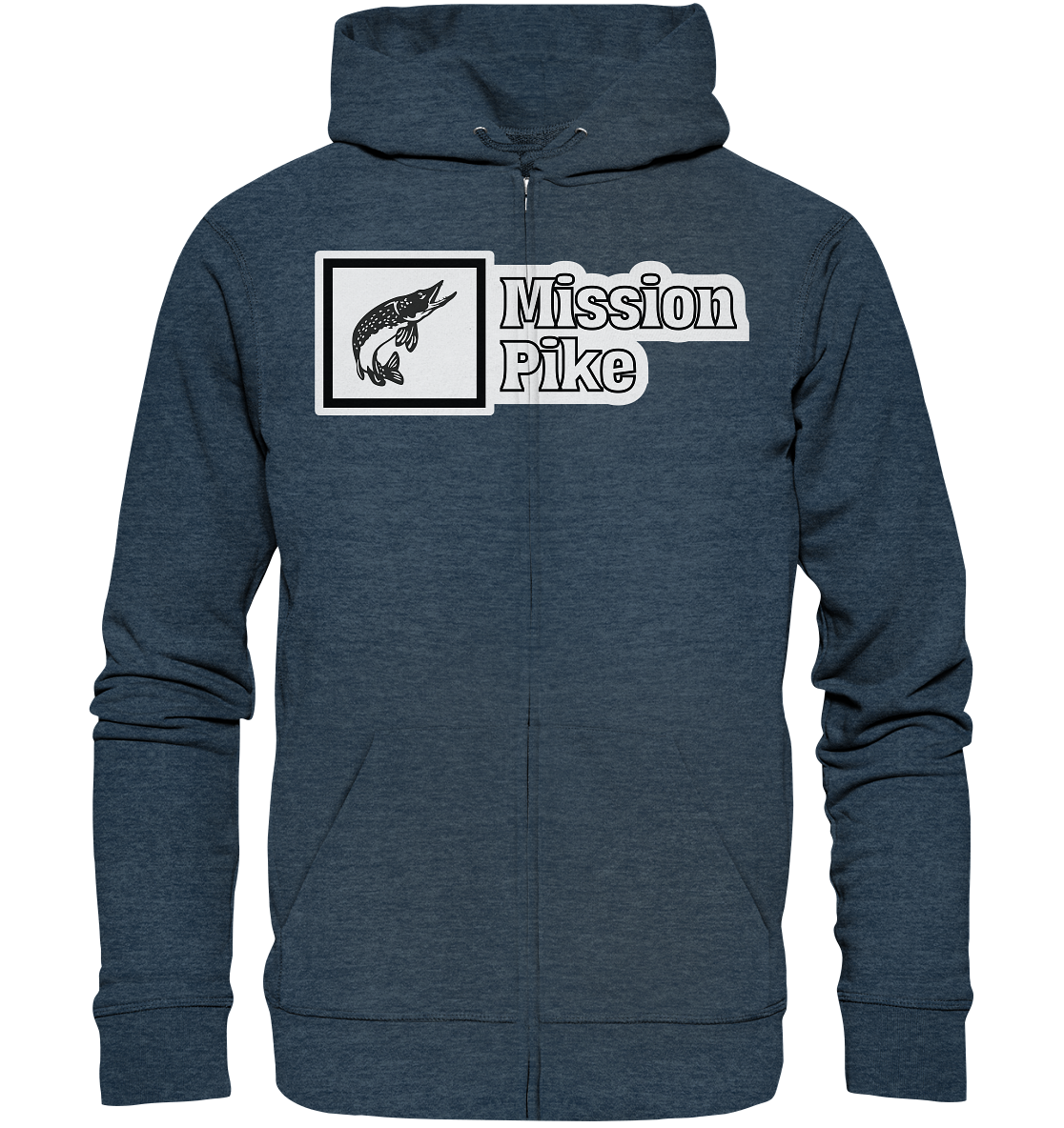 Mission Pike - Hecht Raubfisch - Organic Zipper