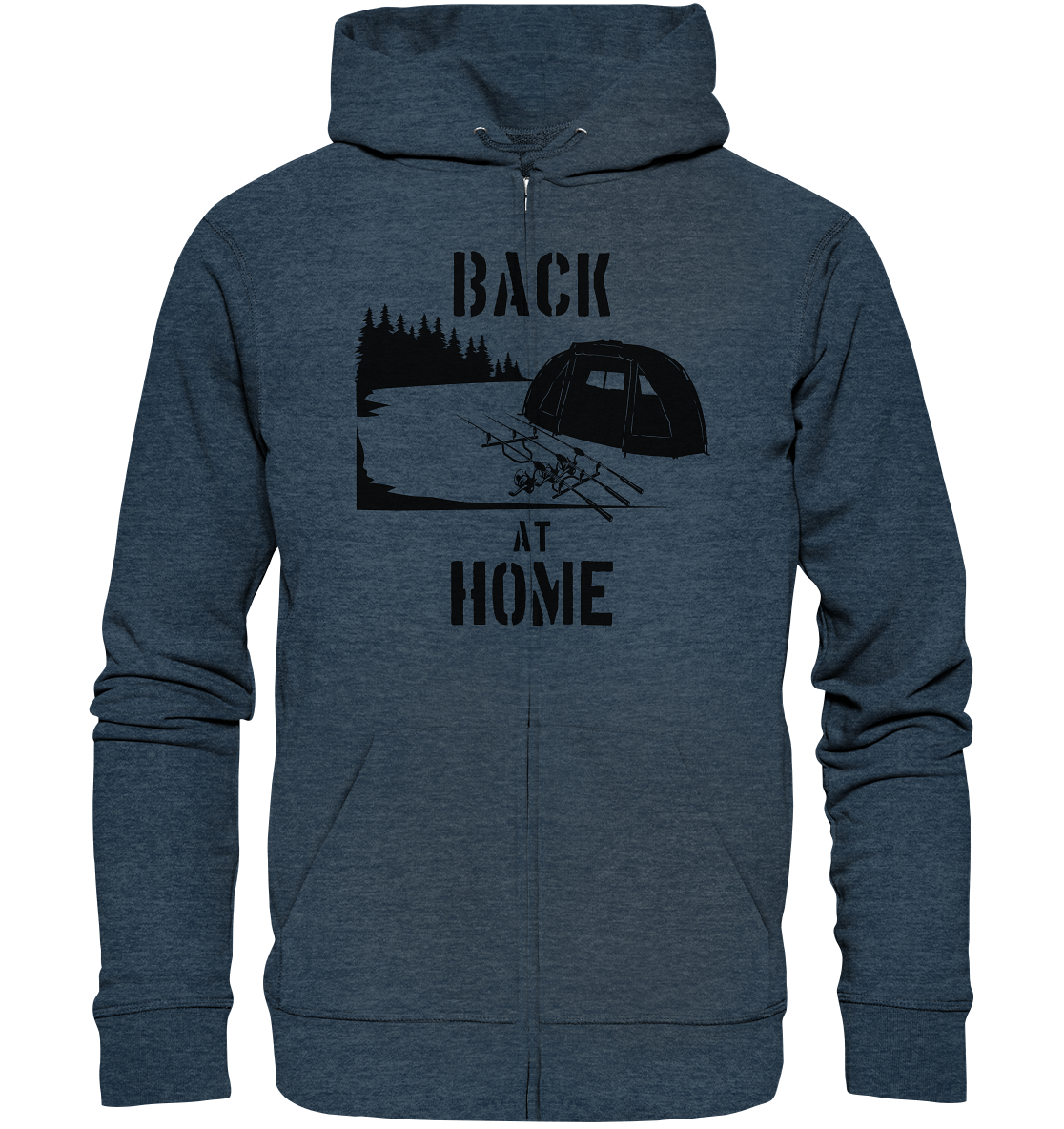 Back at Home - Karpfenangeln - Organic Zipper