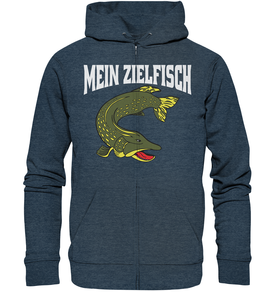 Mein Zielfisch Hecht - Organic Zipper