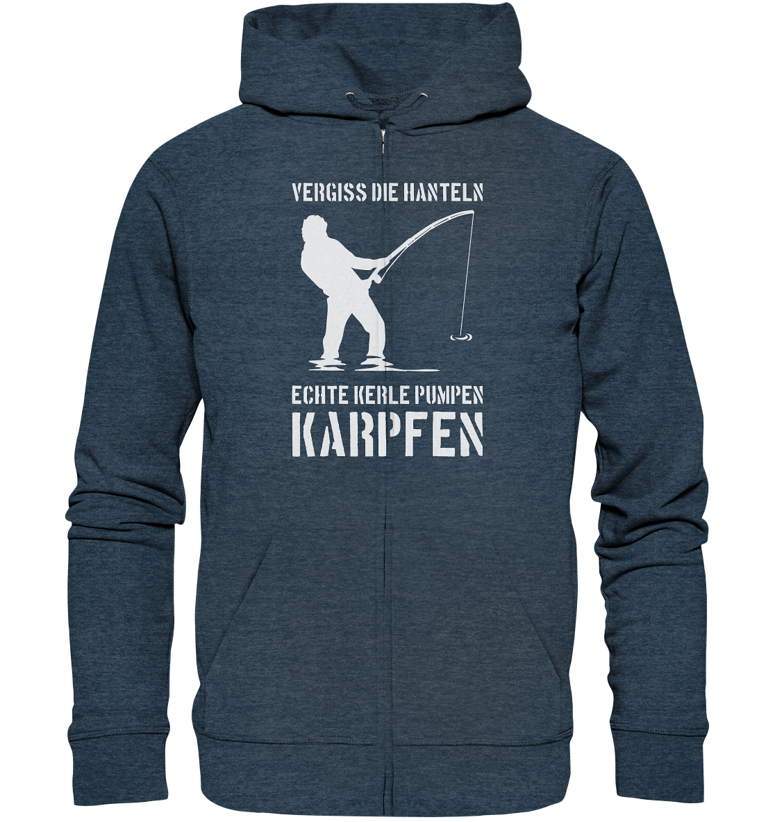 Vergiss die Hanteln echte Kerle pumpen Karpfen - Organic Zipper