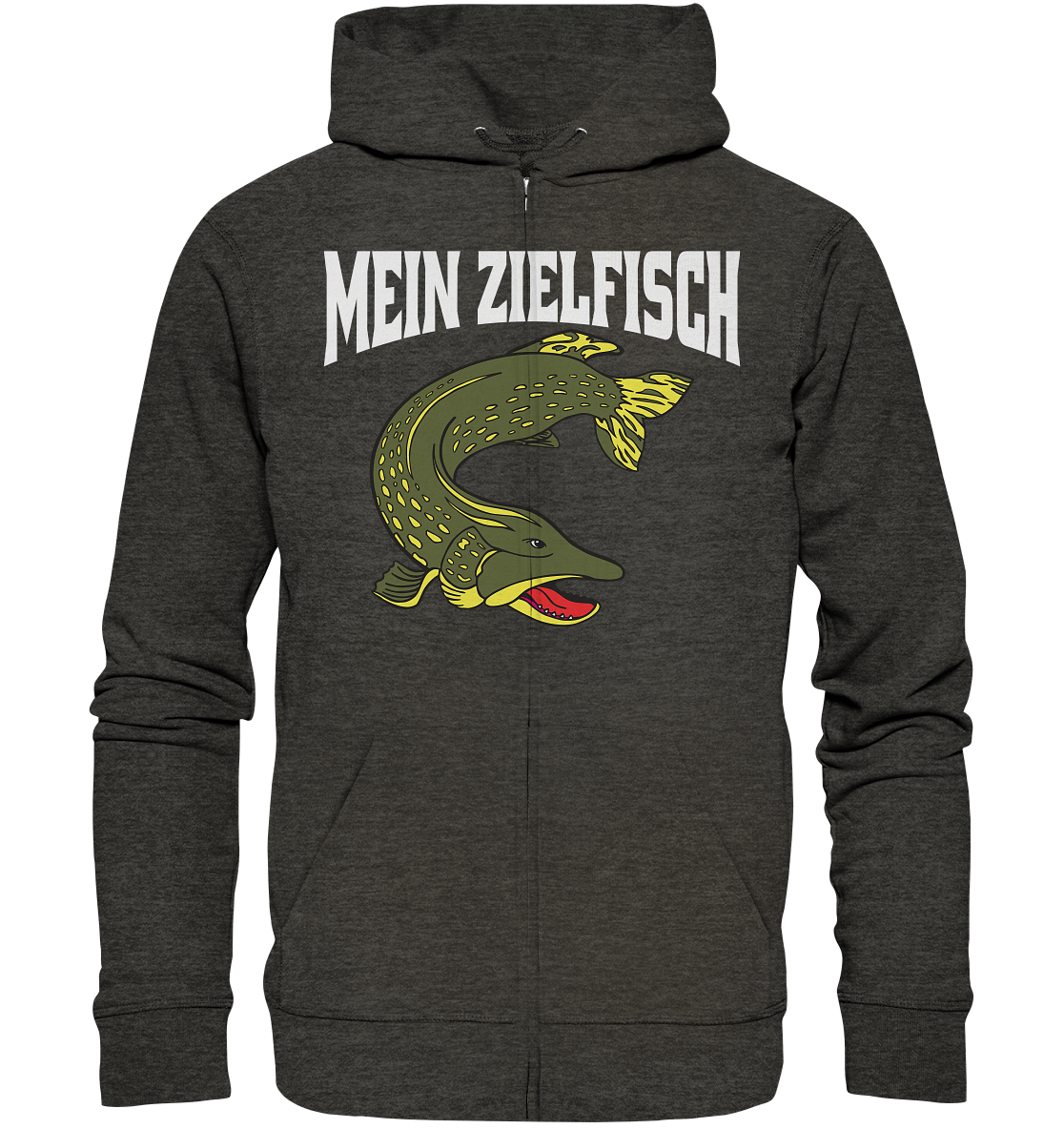 Mein Zielfisch Hecht - Organic Zipper