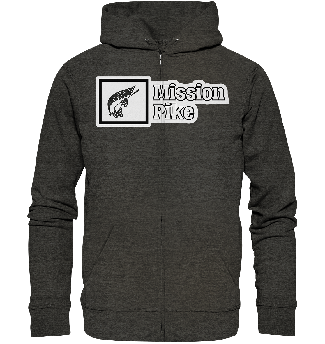 Mission Pike - Hecht Raubfisch - Organic Zipper