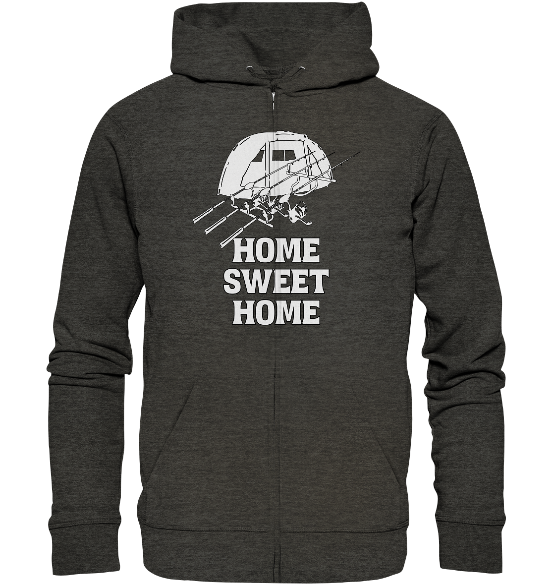 HOME SWEET HOME - Karpfenangeln - Organic Zipper
