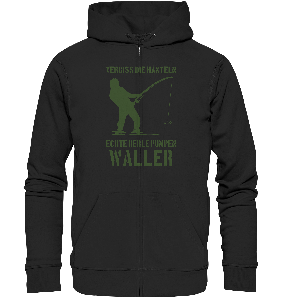 Vergiss die Hanteln echte Kerle pumpen Waller - Organic Zipper