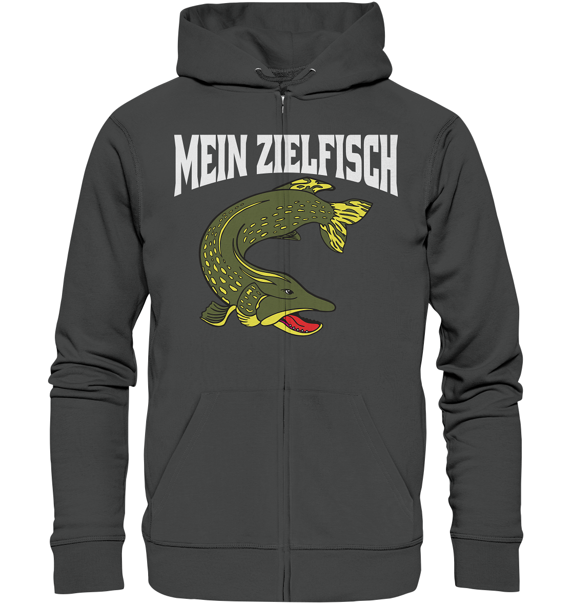 Mein Zielfisch Hecht - Organic Zipper
