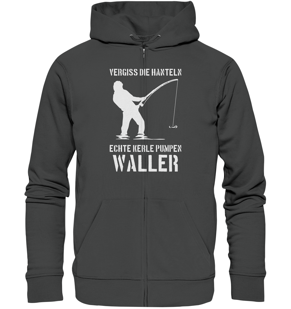 Vergiss die Hanteln echte Kerle pumpen Waller - Organic Zipper