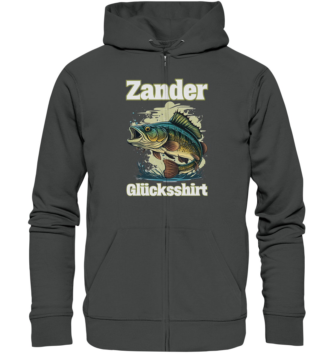 Zander Glücksshirt - Organic Zipper