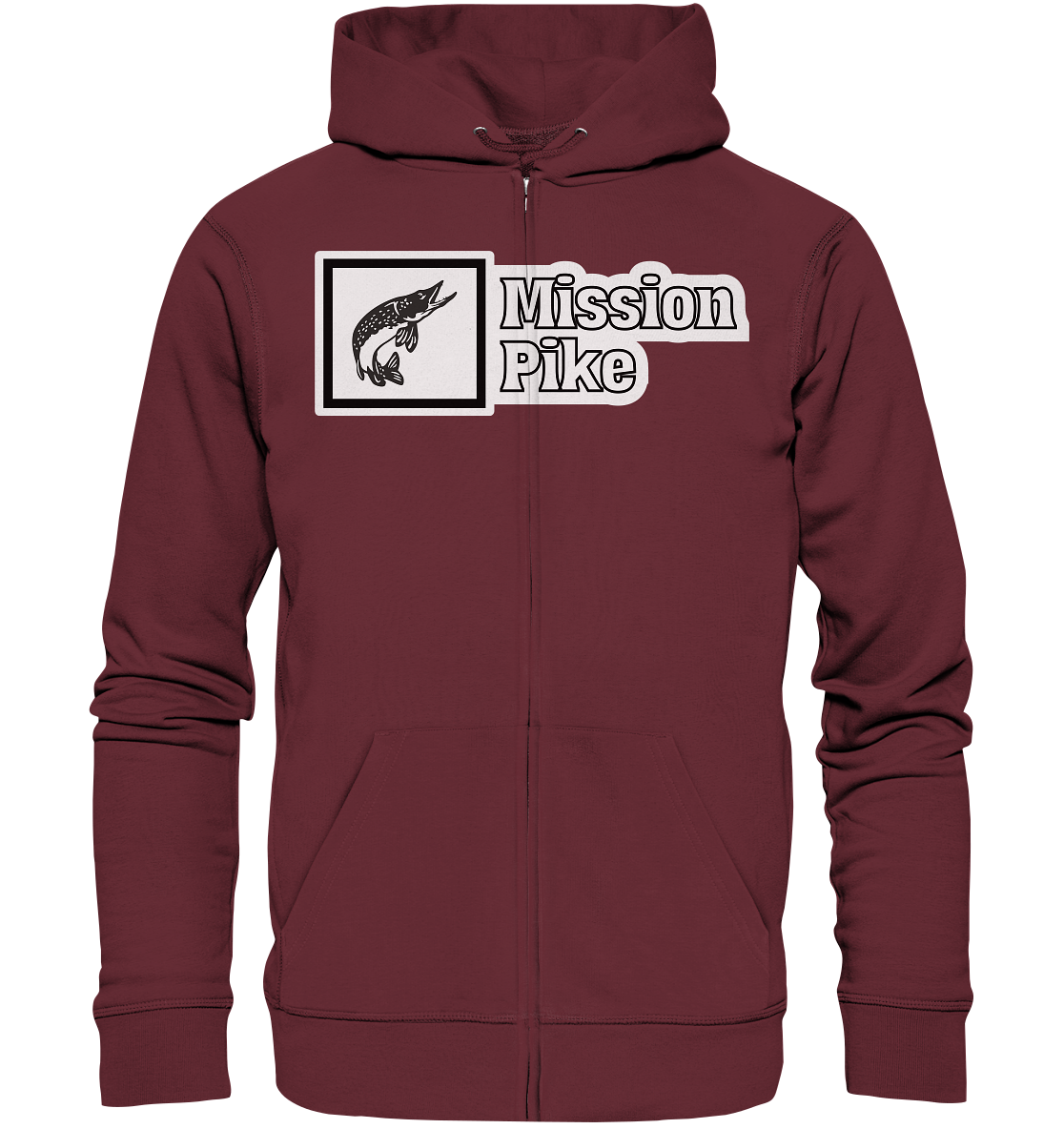 Mission Pike - Hecht Raubfisch - Organic Zipper