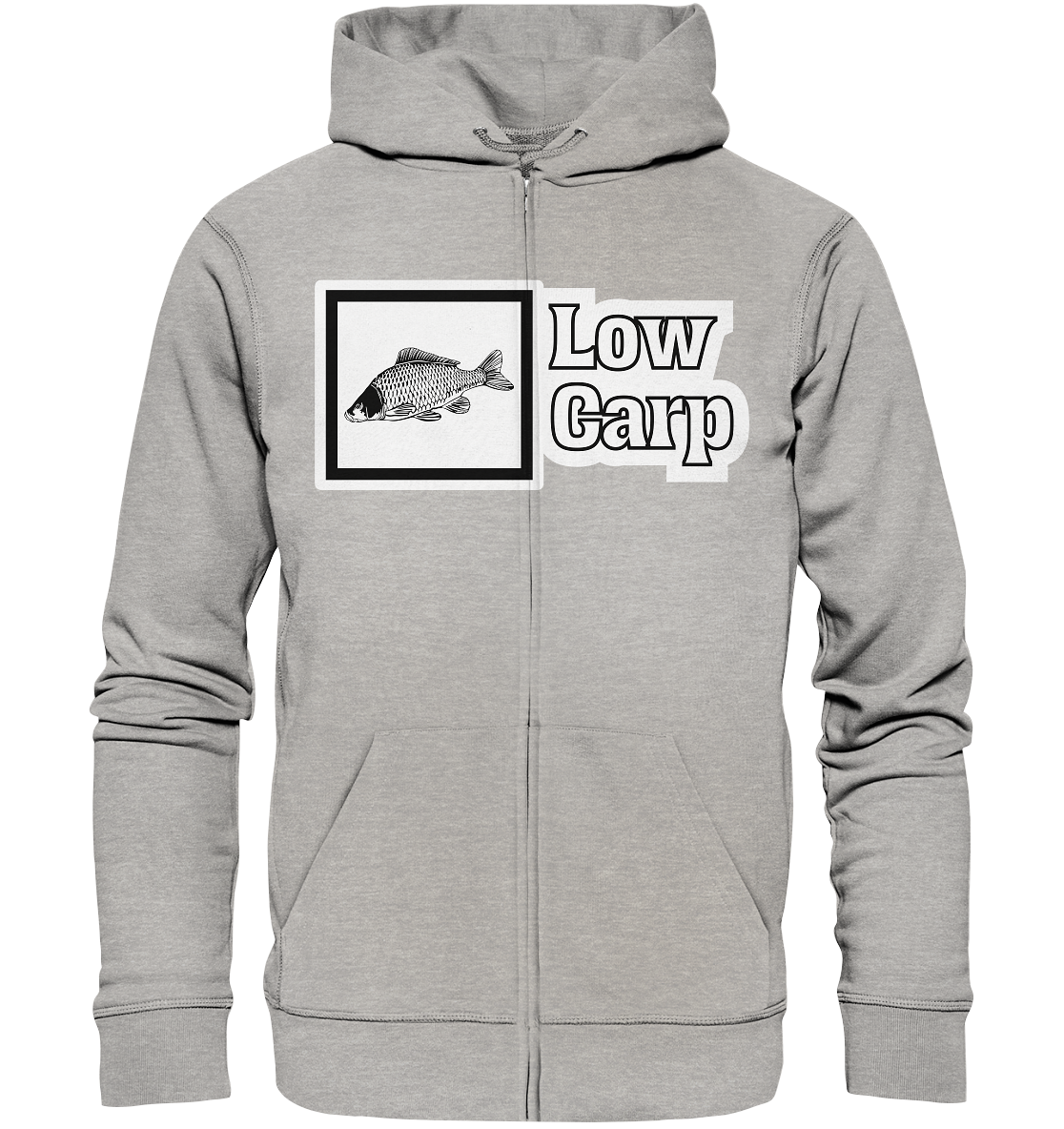 Low Carp - Karpfen - Organic Zipper