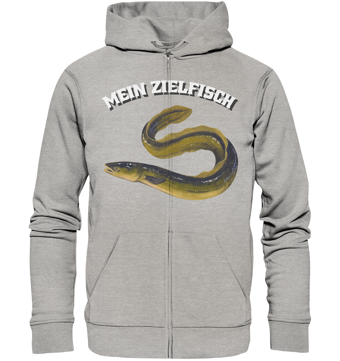 Mein Zielfisch Aal - Organic Zipper