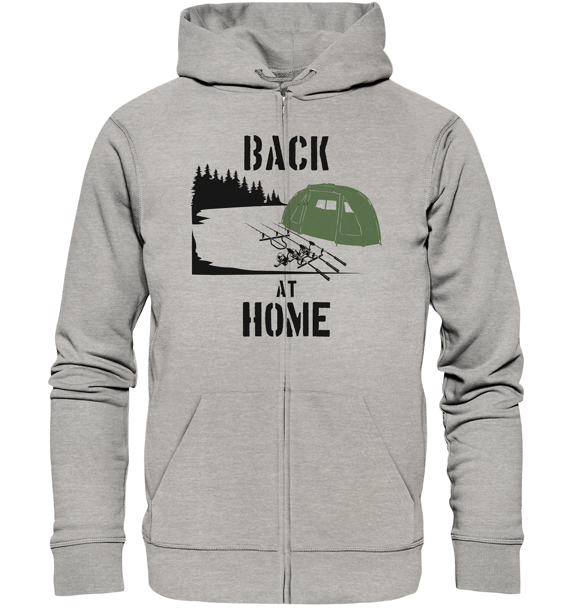 Back at Home - Karpfenangeln - Organic Zipper