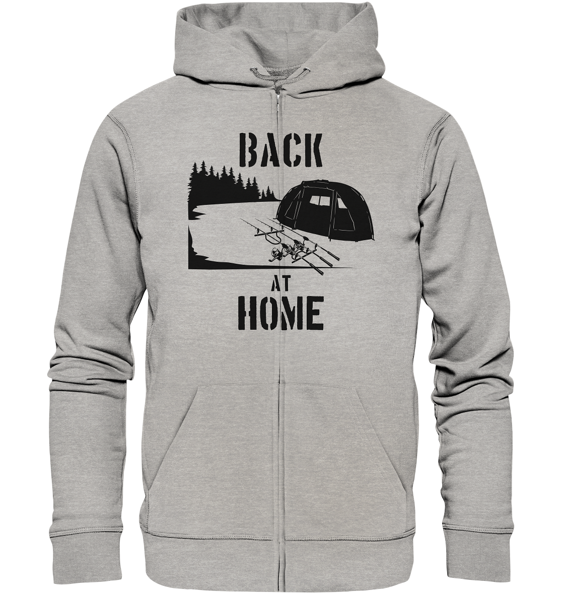 Back at Home - Karpfenangeln - Organic Zipper