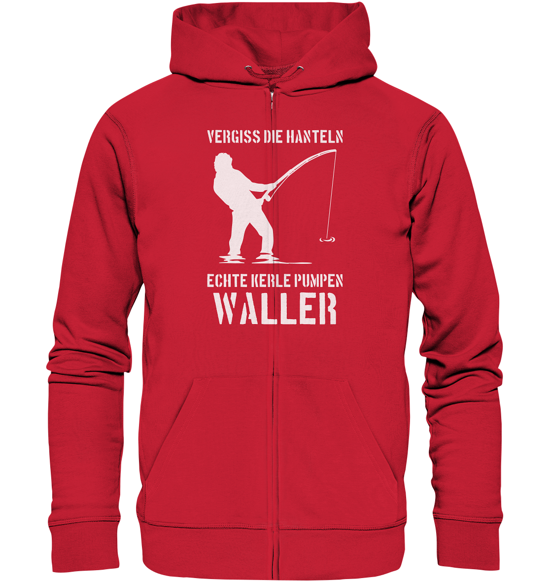 Vergiss die Hanteln echte Kerle pumpen Waller - Organic Zipper