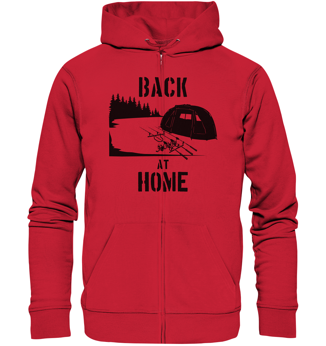 Back at Home - Karpfenangeln - Organic Zipper