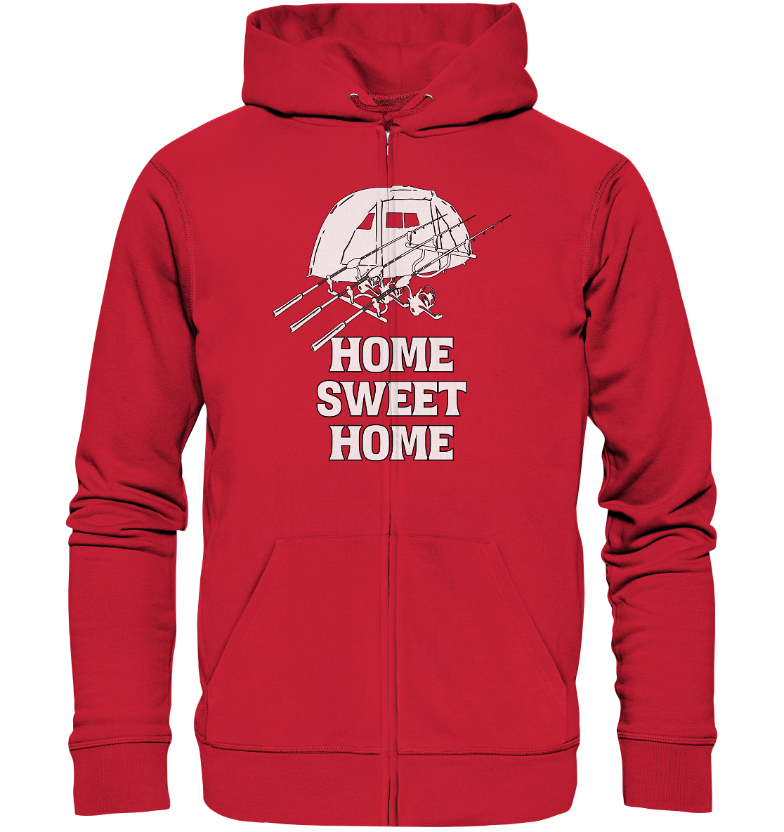HOME SWEET HOME - Karpfenangeln - Organic Zipper