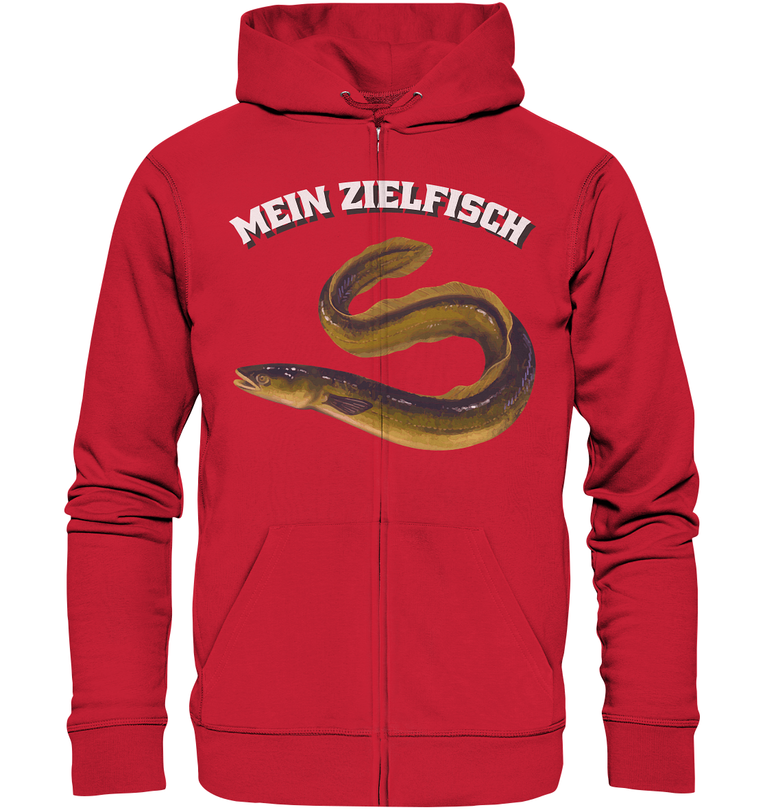 Mein Zielfisch Aal - Organic Zipper