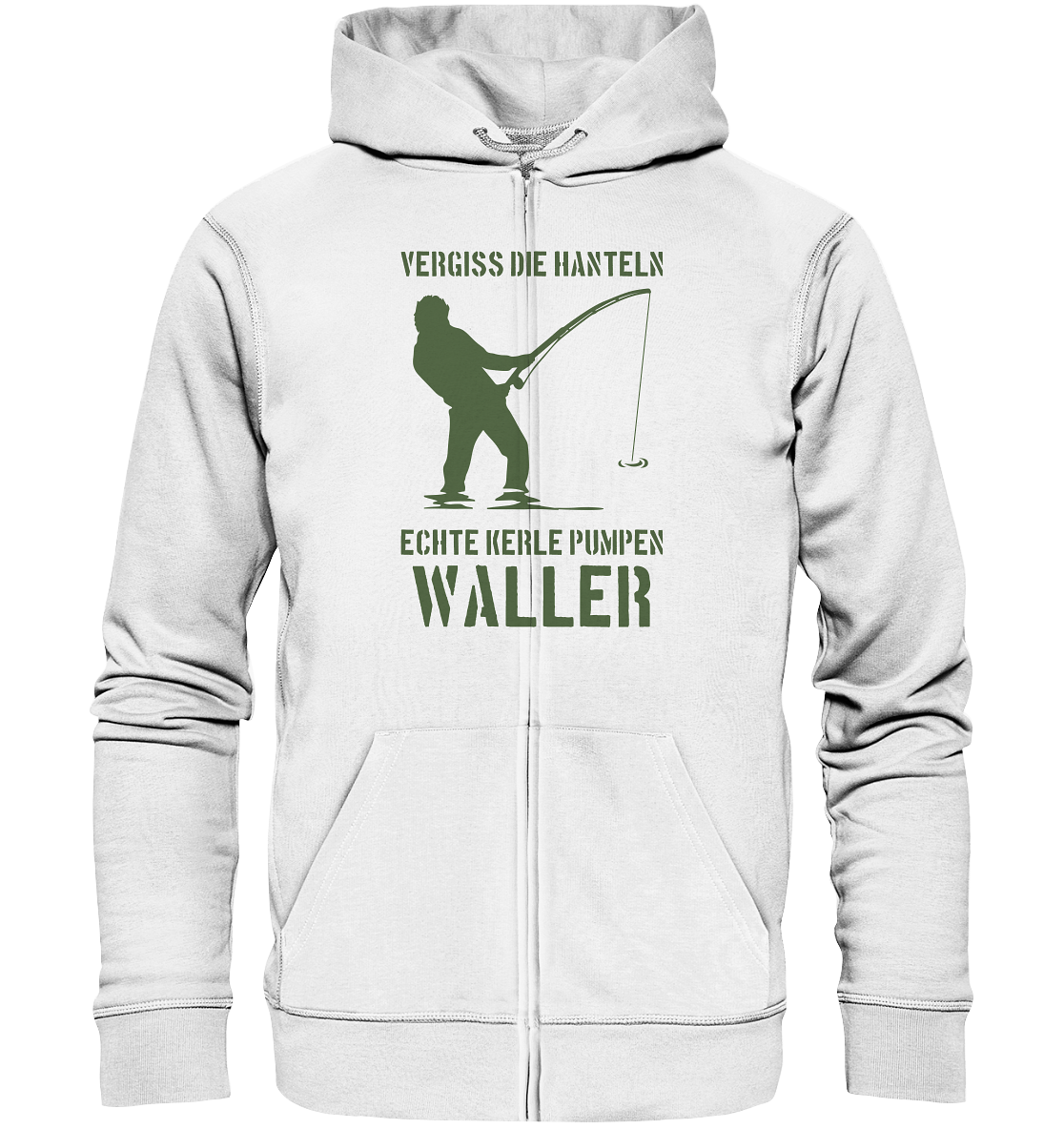 Vergiss die Hanteln echte Kerle pumpen Waller - Organic Zipper