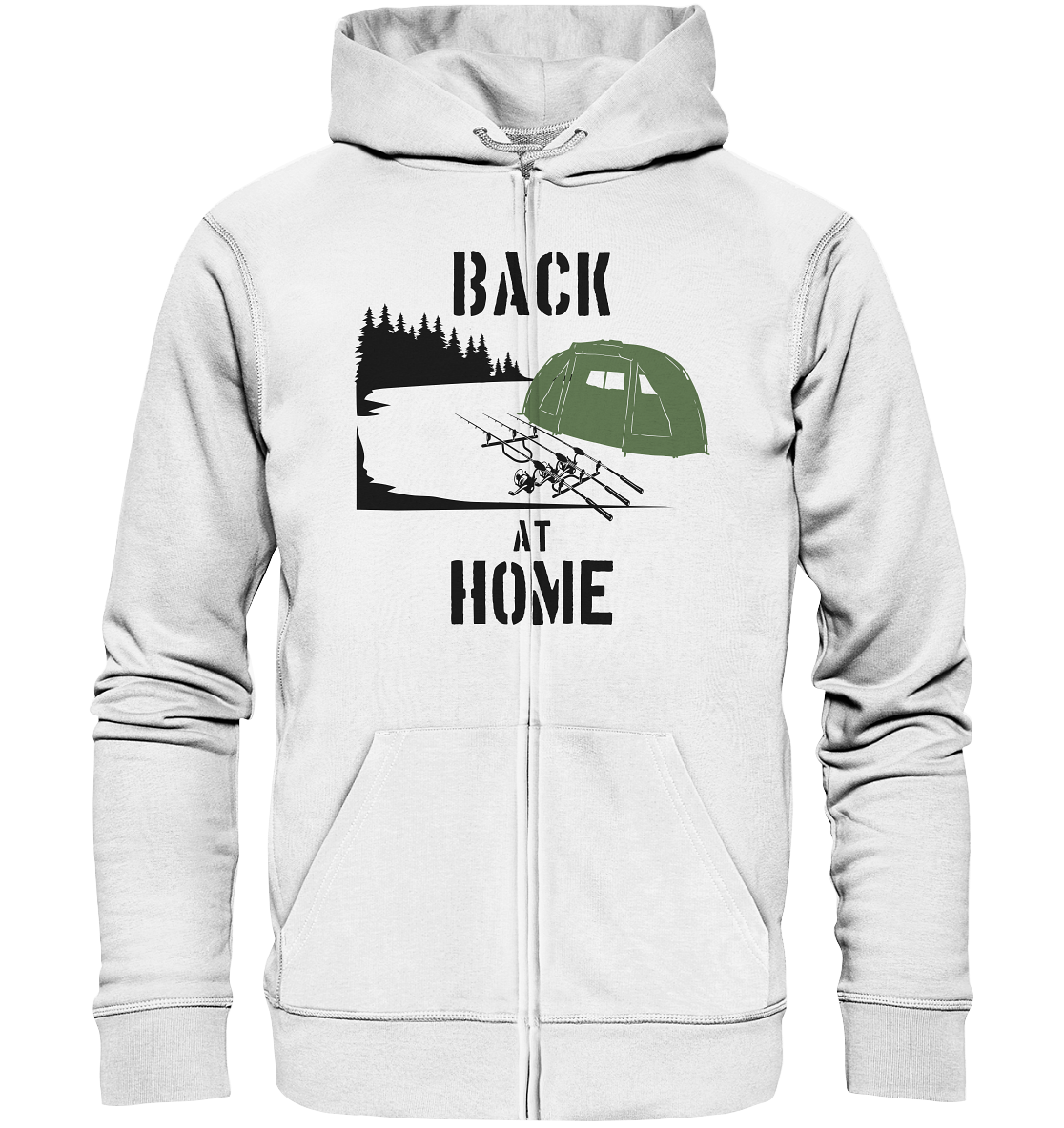 Back at Home - Karpfenangeln - Organic Zipper