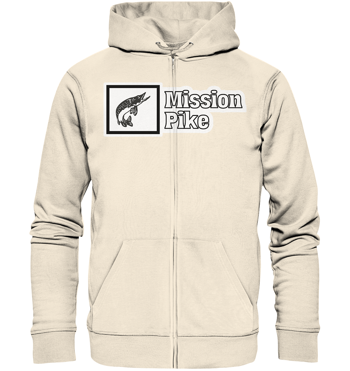 Mission Pike - Hecht Raubfisch - Organic Zipper