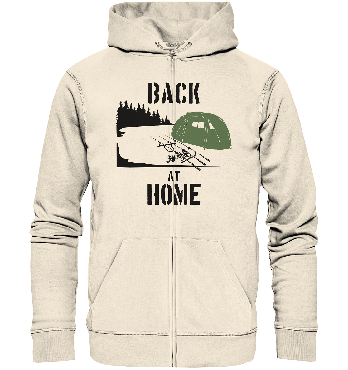 Back at Home - Karpfenangeln - Organic Zipper