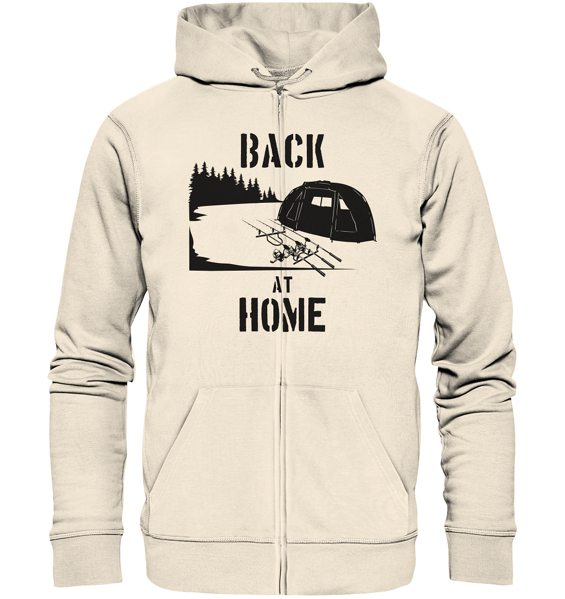 Back at Home - Karpfenangeln - Organic Zipper