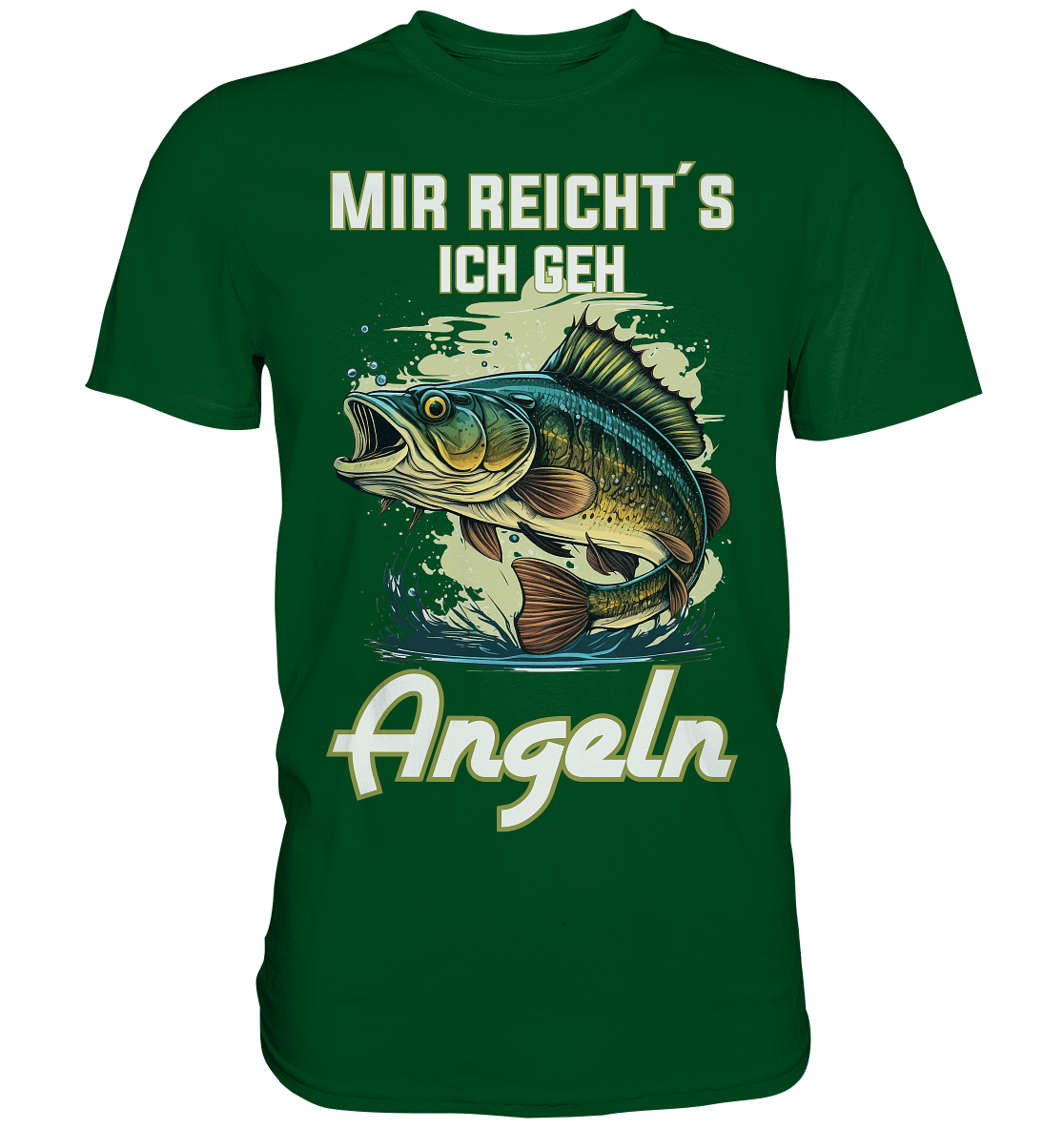 Mir reicht´s ich geh angeln - Premium Shirt