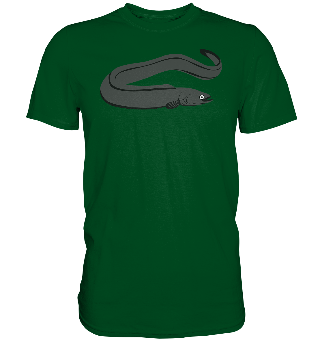 Aal – Lustiges Zielfisch Design für Angler und Fischliebhaber - Premium Shirt