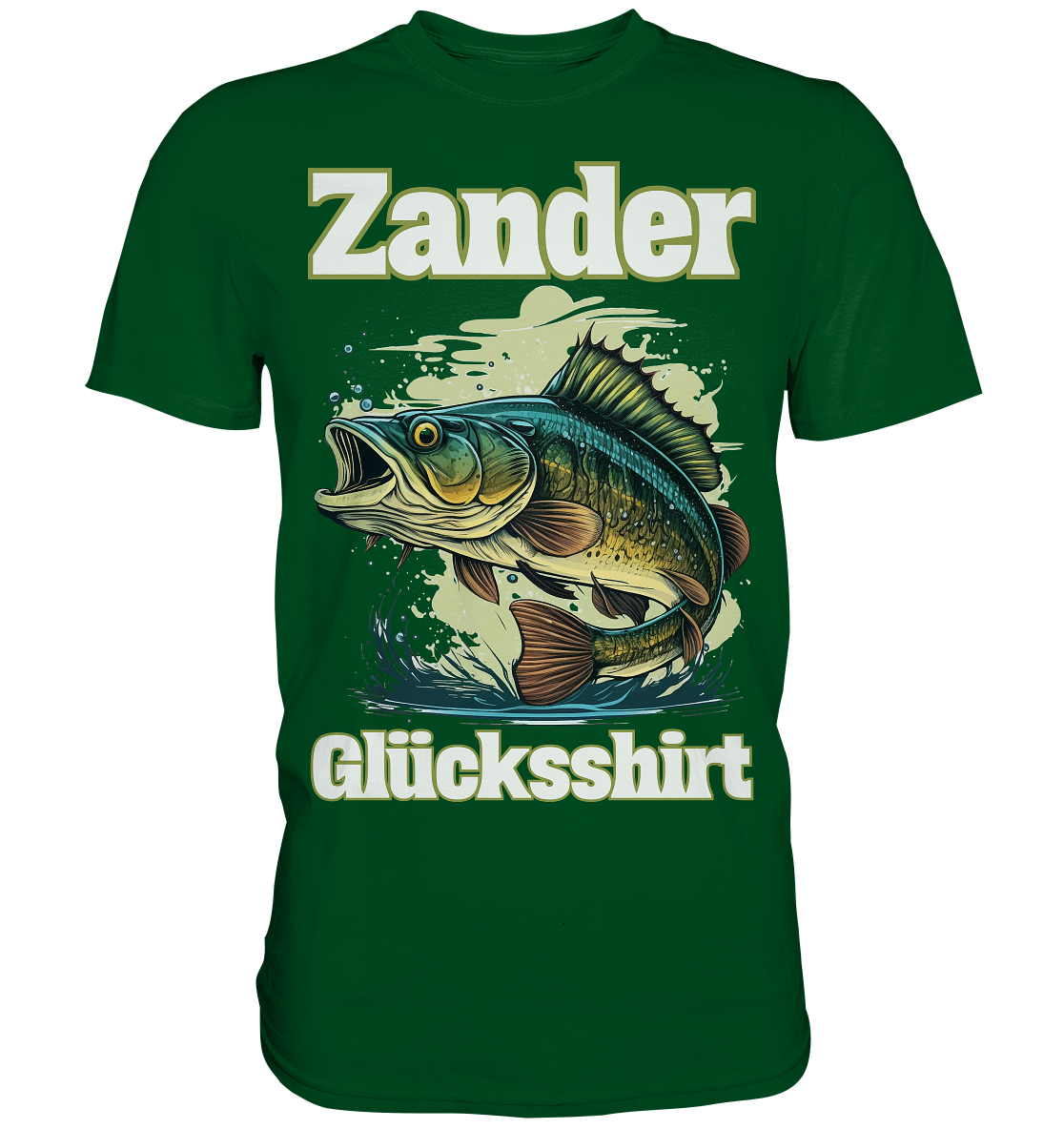 Zander Glücksshirt - Premium Shirt