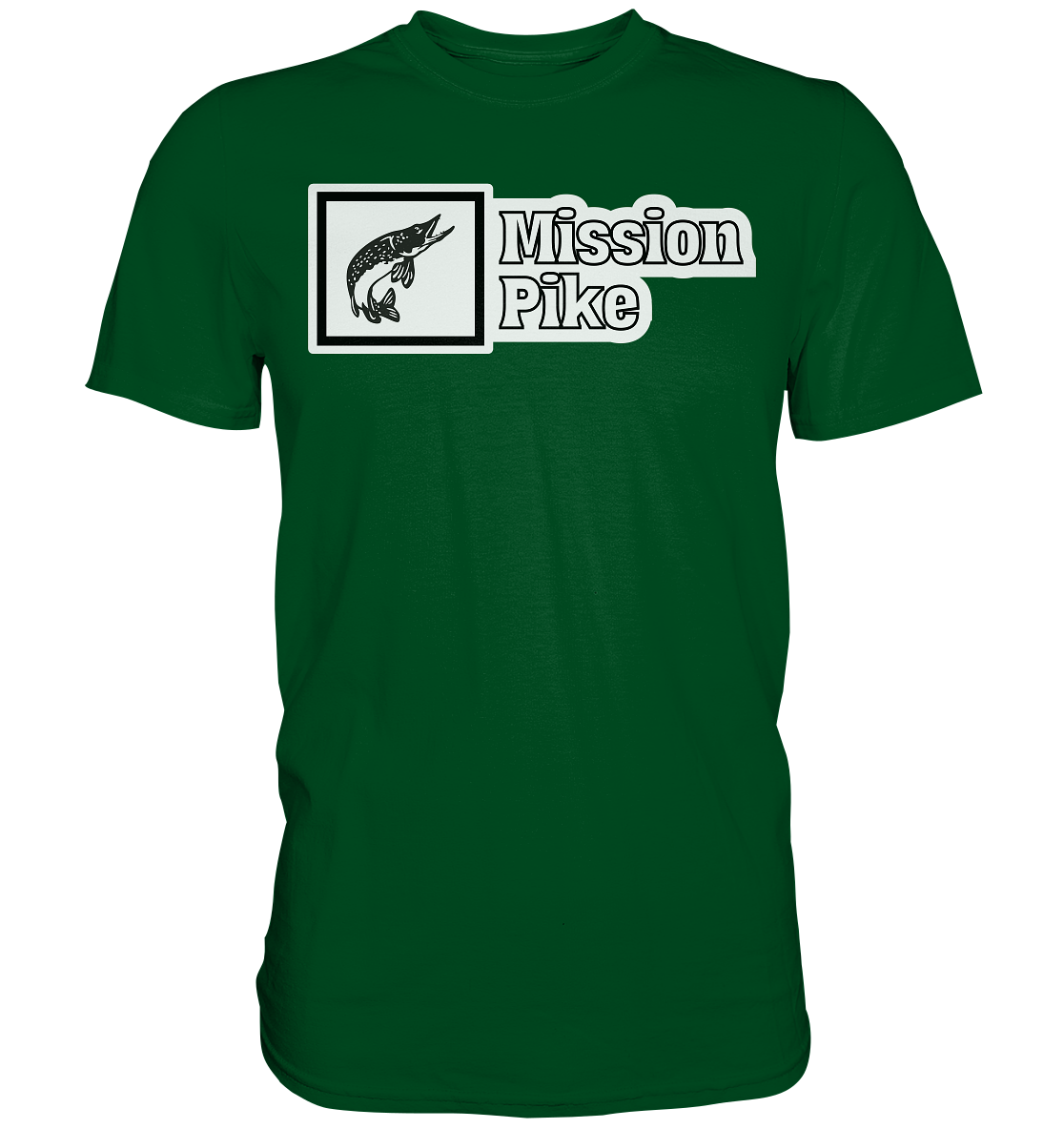 Mission Pike - Hecht Raubfisch - Premium Shirt