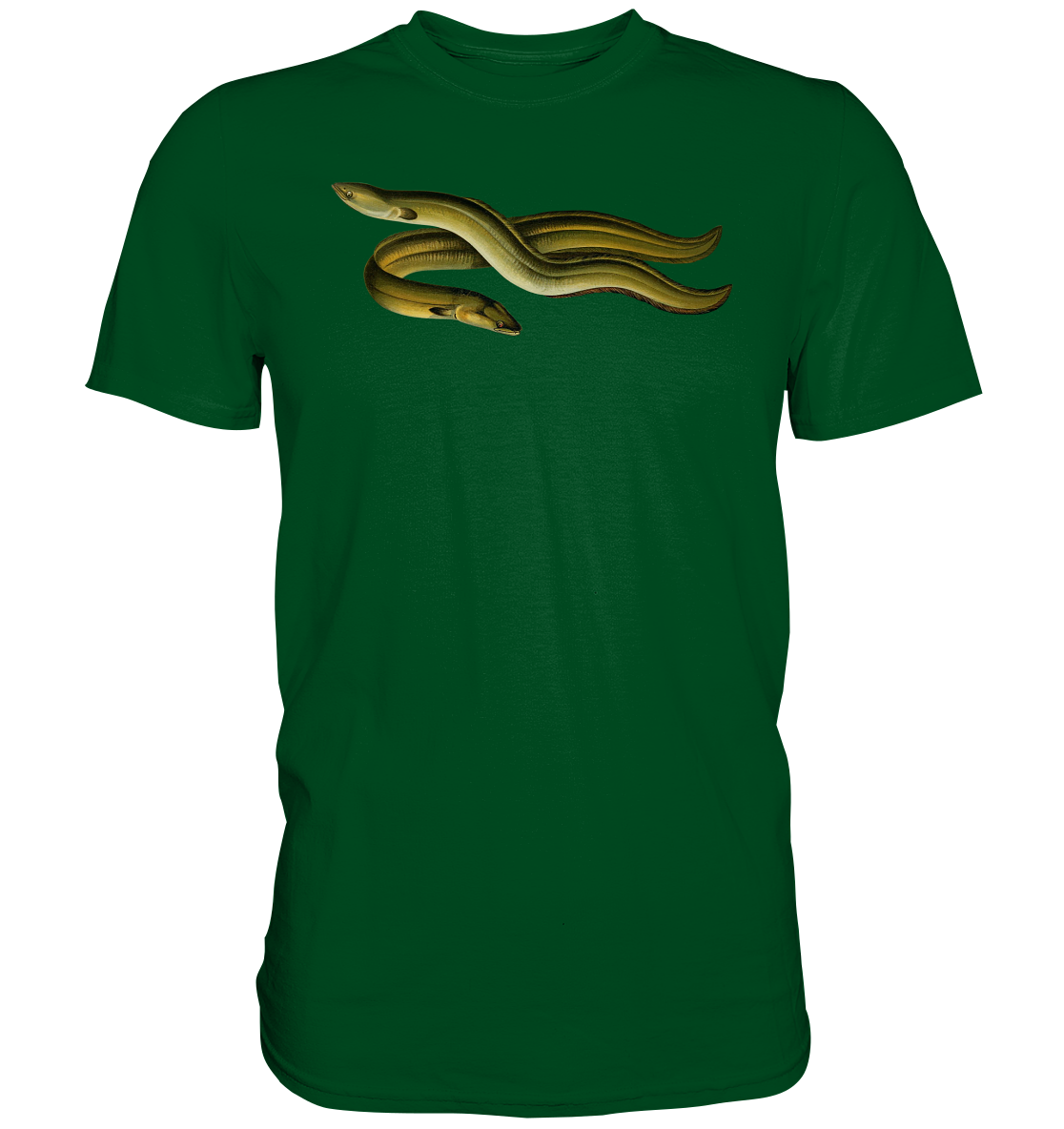 Aal – Lustiges Zielfisch Design für Angler und Fischliebhaber - Premium Shirt
