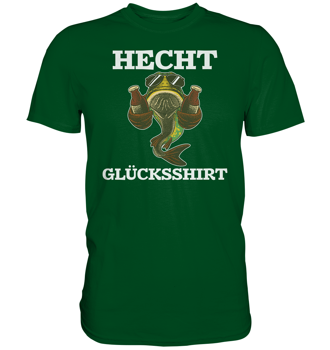 Hecht Glücksshirt - Premium Shirt