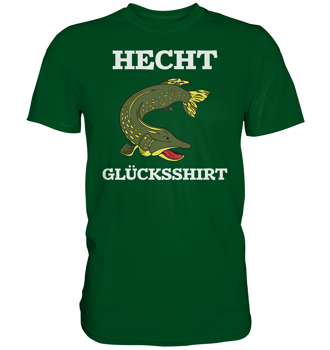 Hecht Glücksshirt - Premium Shirt