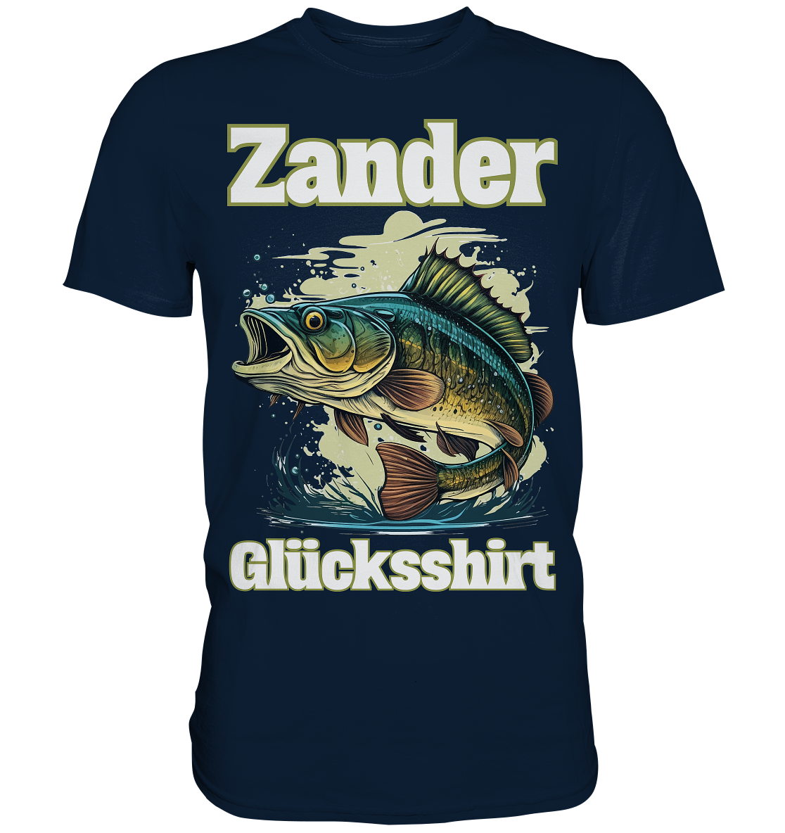 Zander Glücksshirt - Premium Shirt